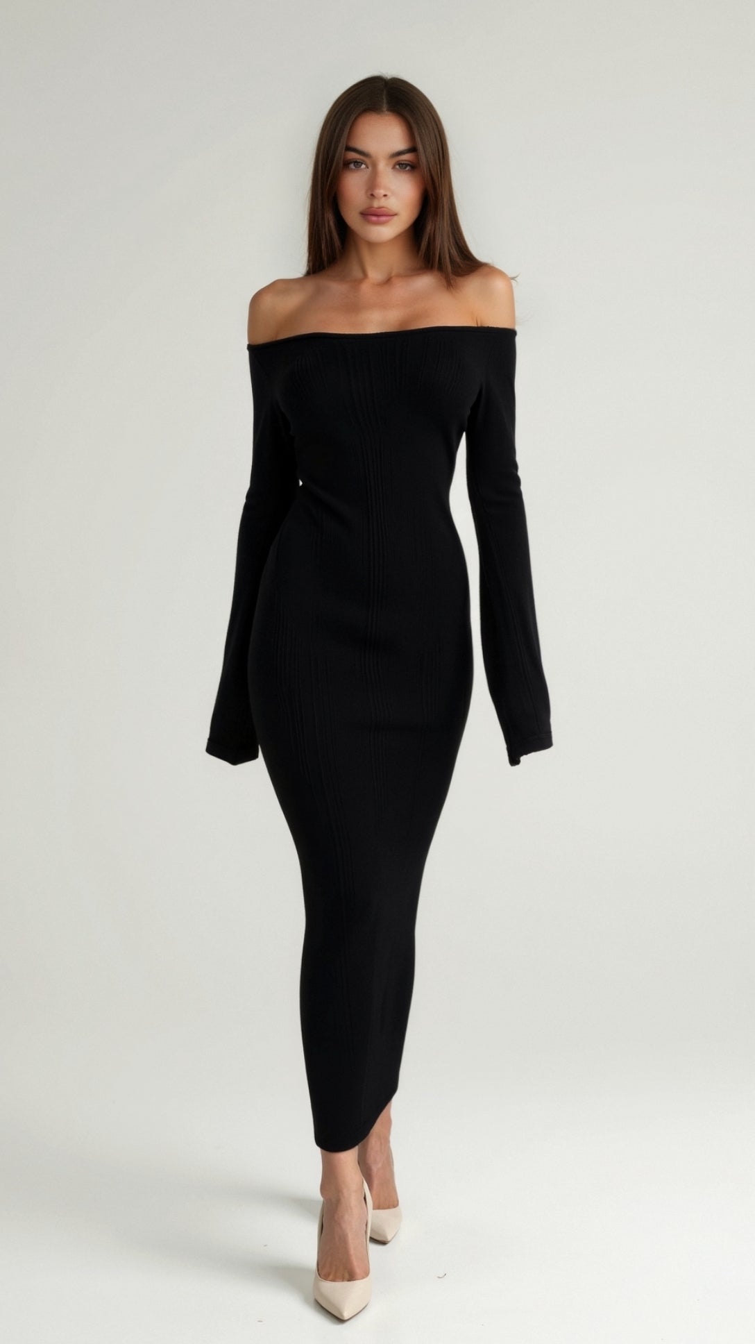 Quinlan Ribbed Maxi Dress