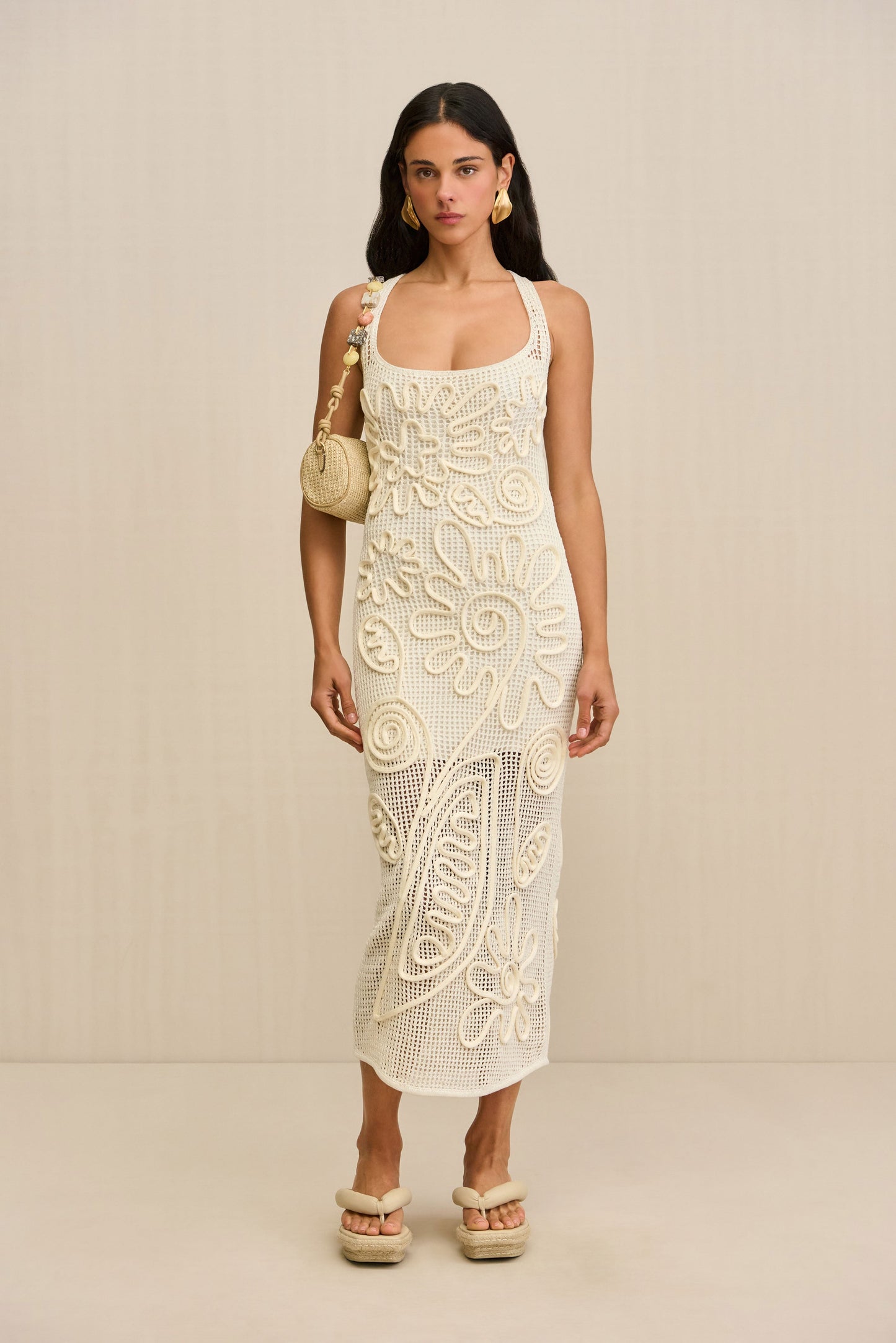 NISSA KNIT MAXI DRESS