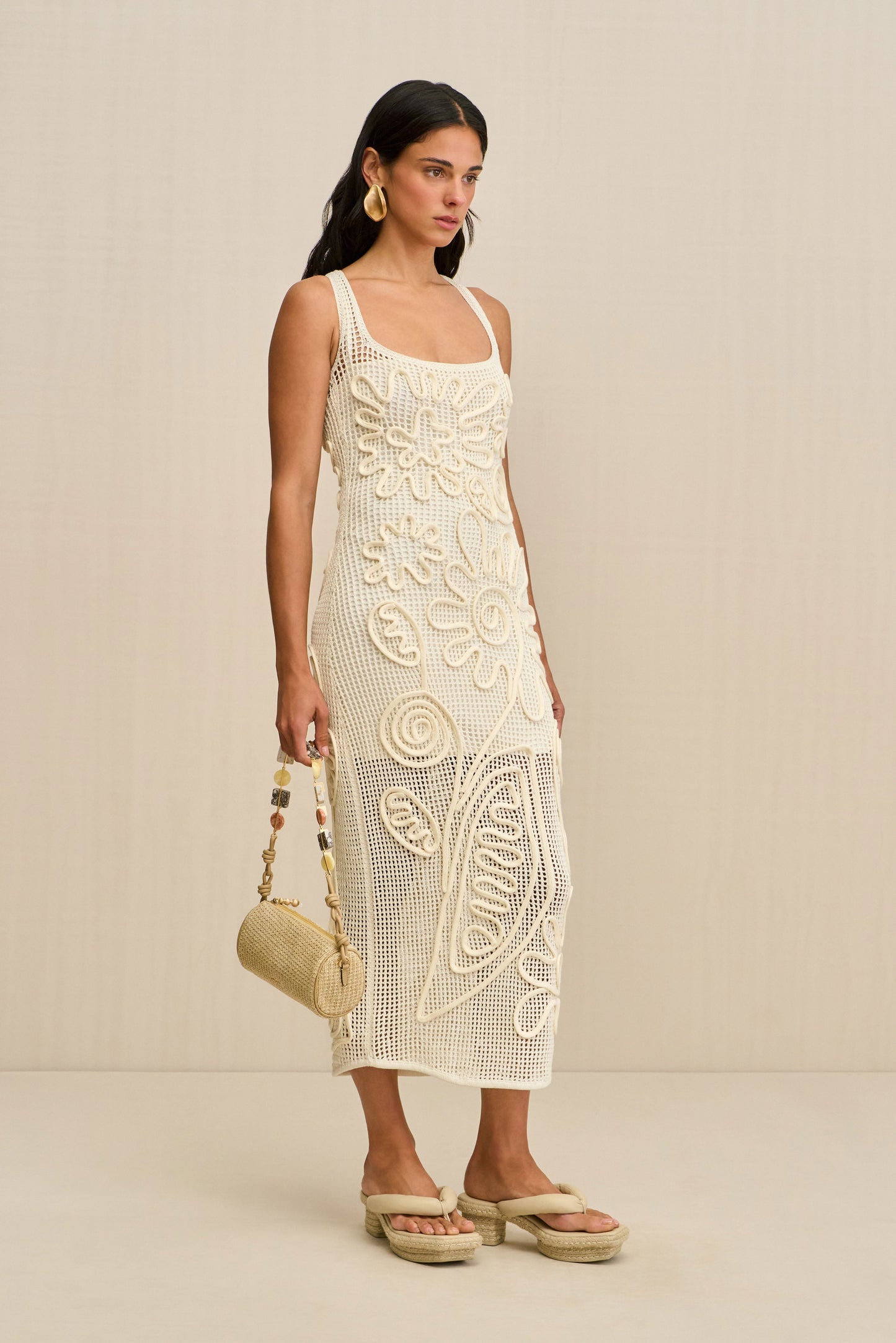 NISSA KNIT MAXI DRESS