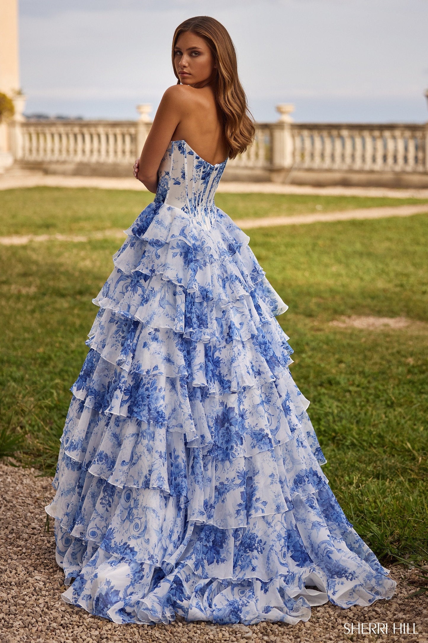 Sherri Ruffle Midi Dress