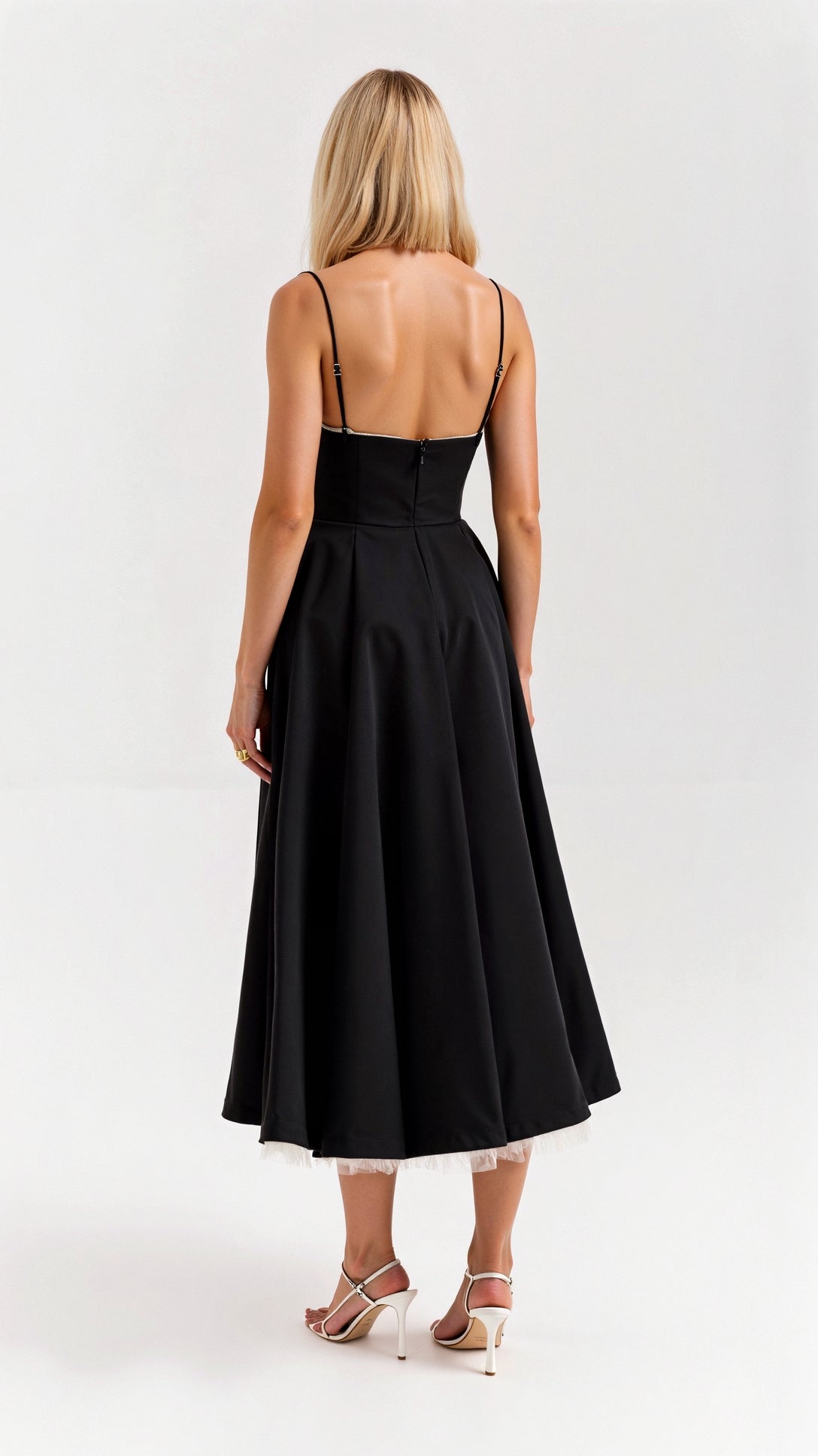 Isolde Tulle Midi Dress