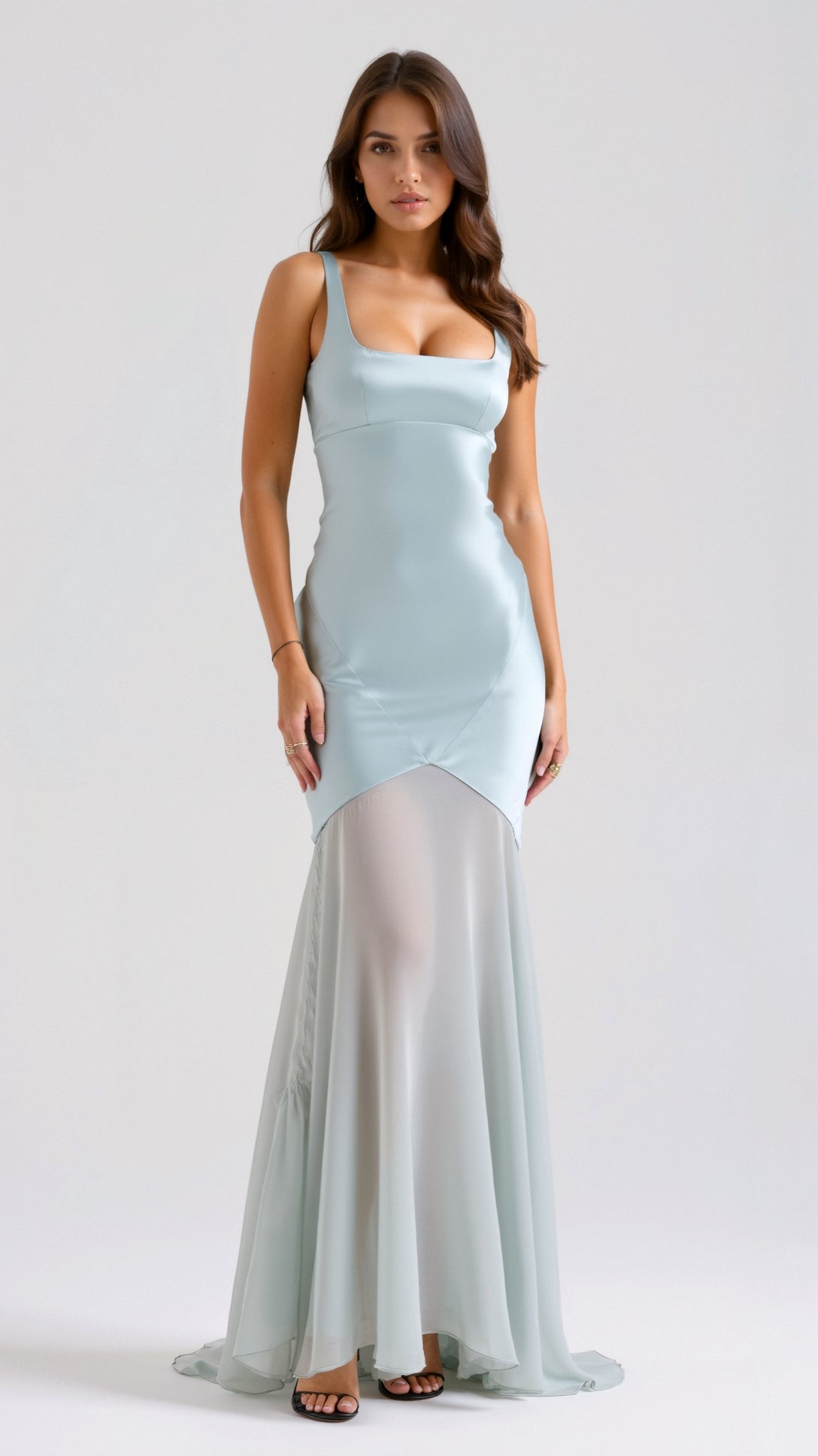 Ursula Chiffon Maxi Dress
