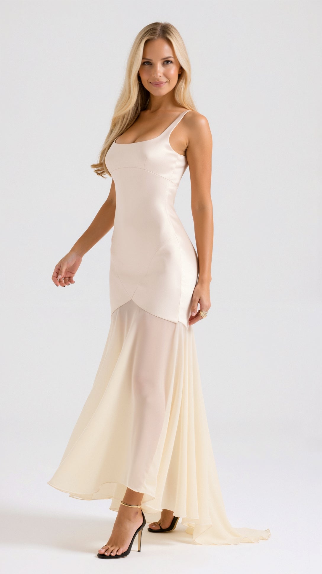 Ursula Chiffon Maxi Dress