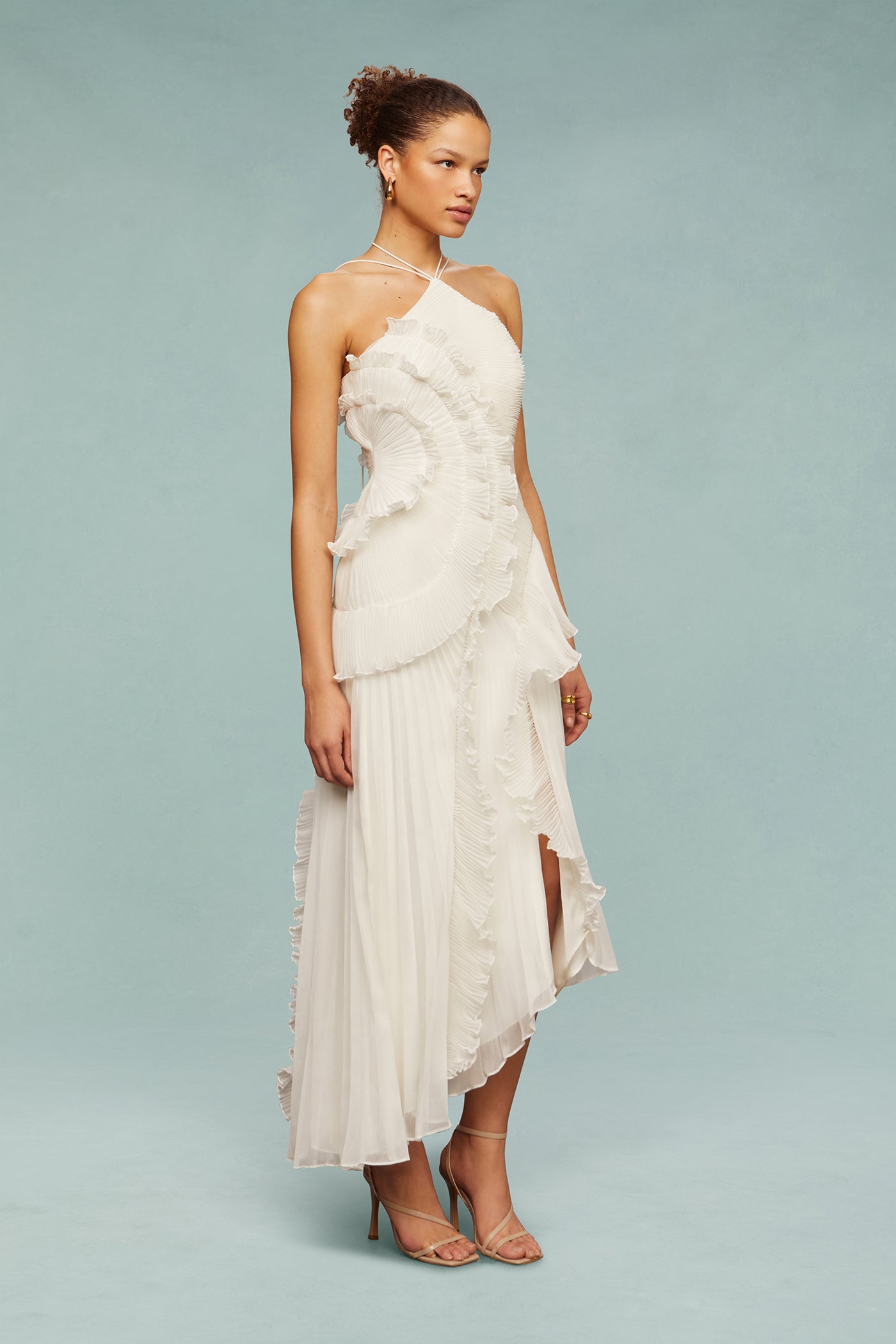 Amelia Halter Maxi Dress