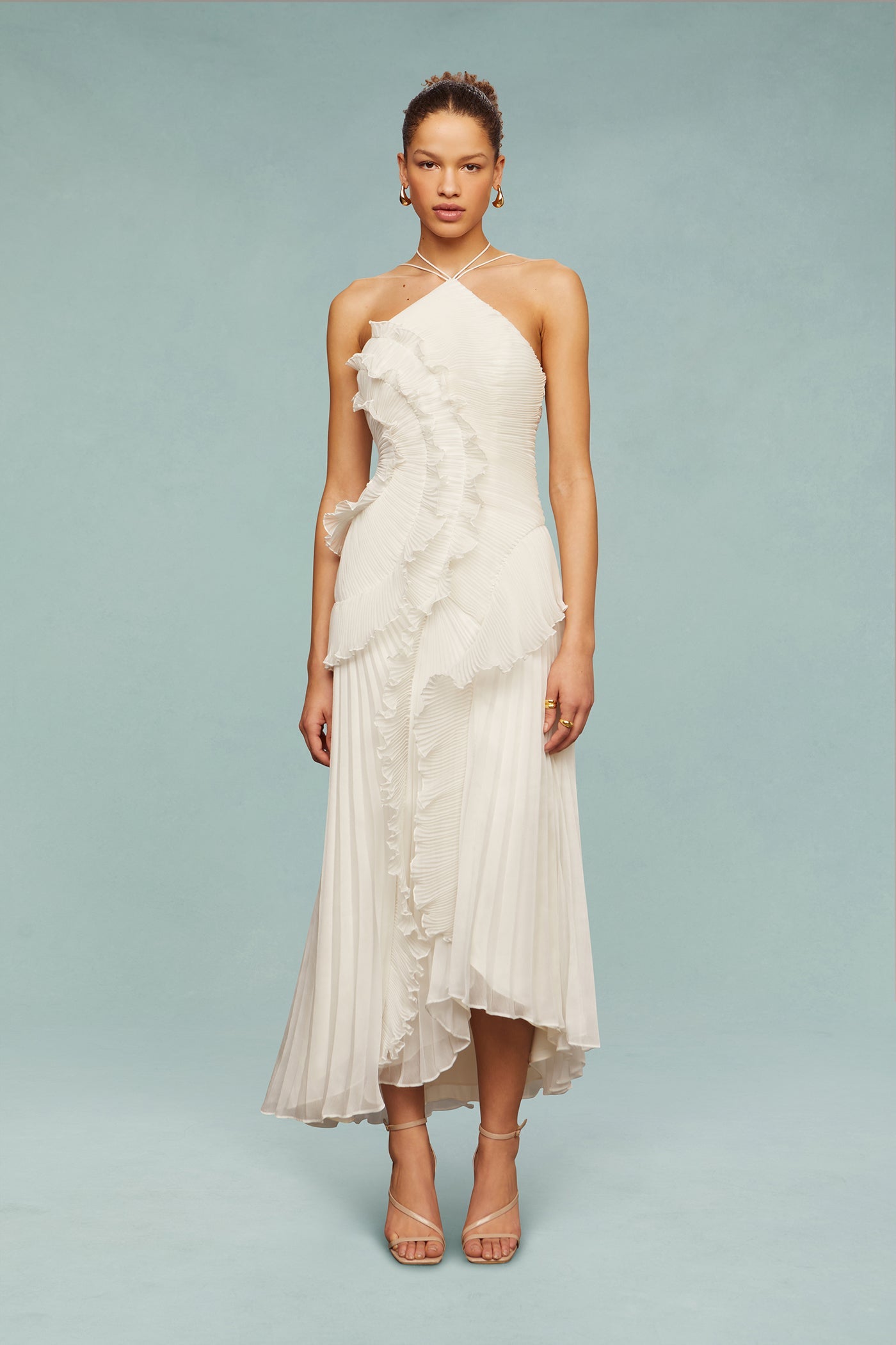 Amelia Halter Maxi Dress