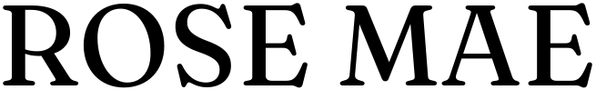 Rose Mae Black Logo