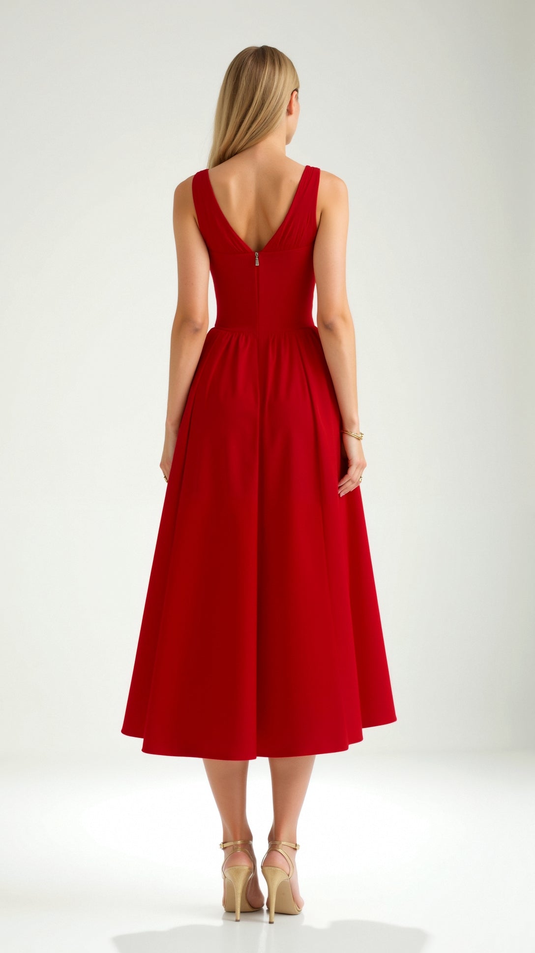 Cassiopeia V-neck Dress