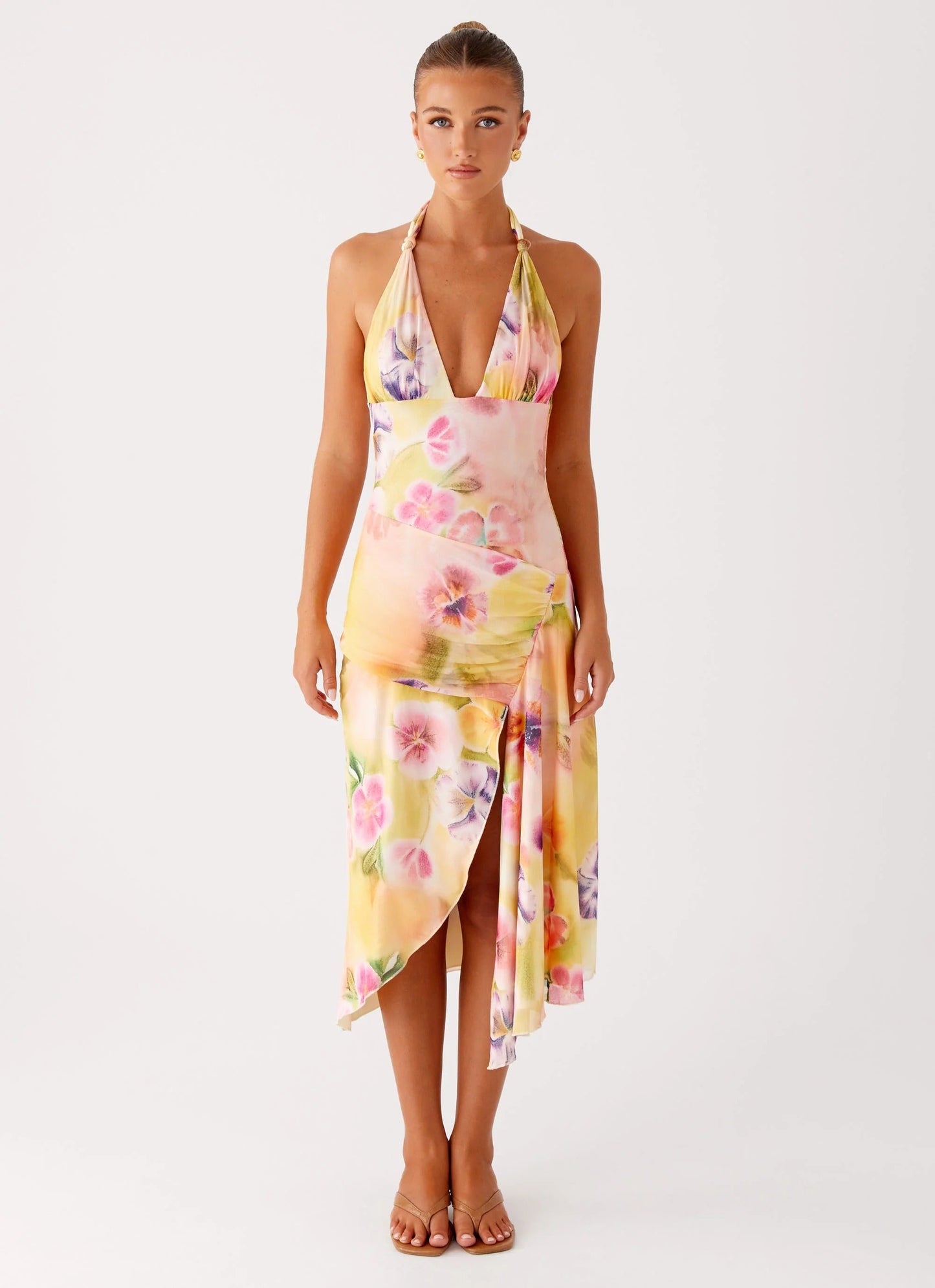 Nicole Floral Midi