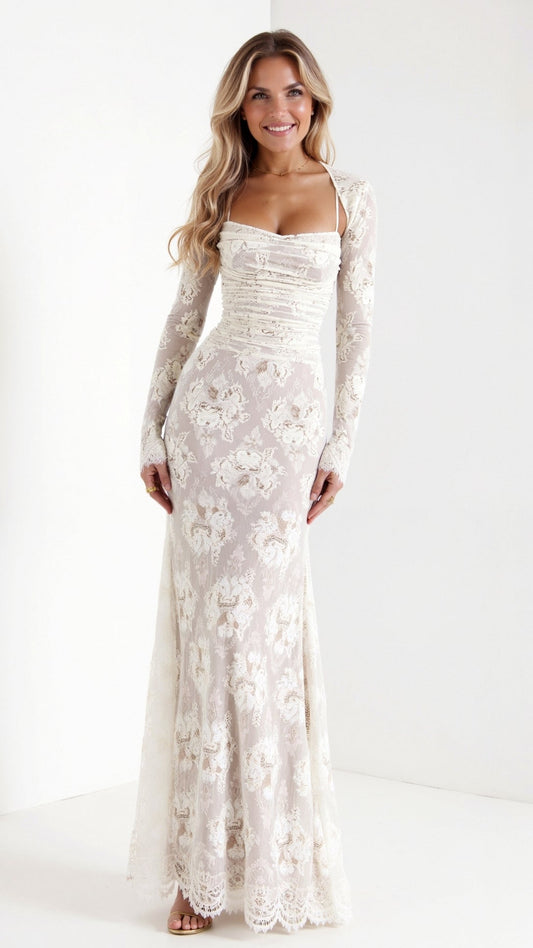 Nerissa Lace Maxi Dress