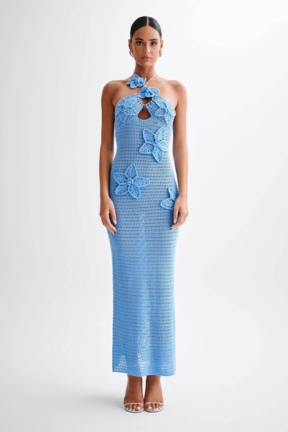 kyla Crochet Maxi Dress
