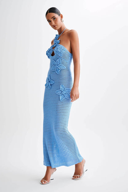 kyla Crochet Maxi Dress