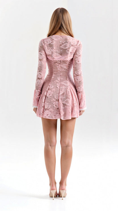 Helena Lace Mini Dress