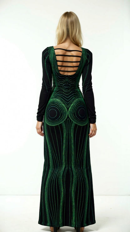 Xiomara Bodycon Maxi Dress
