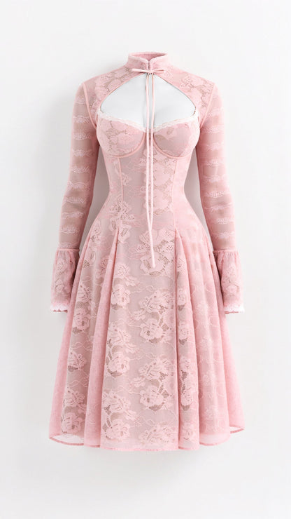 Helena Lace Mini Dress