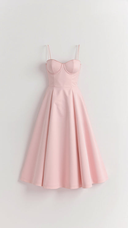 Isolde Tulle Midi Dress