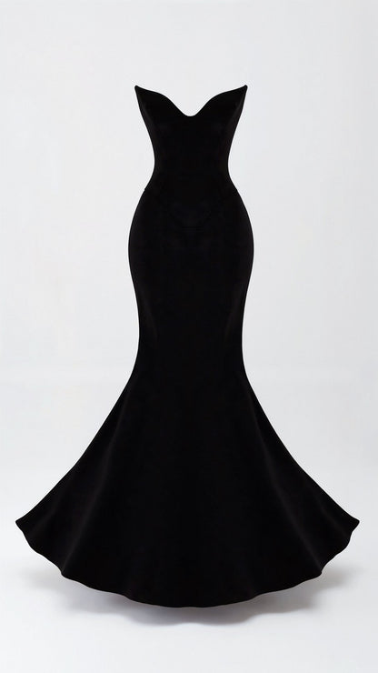 Melisande Strapless Maxi Dress