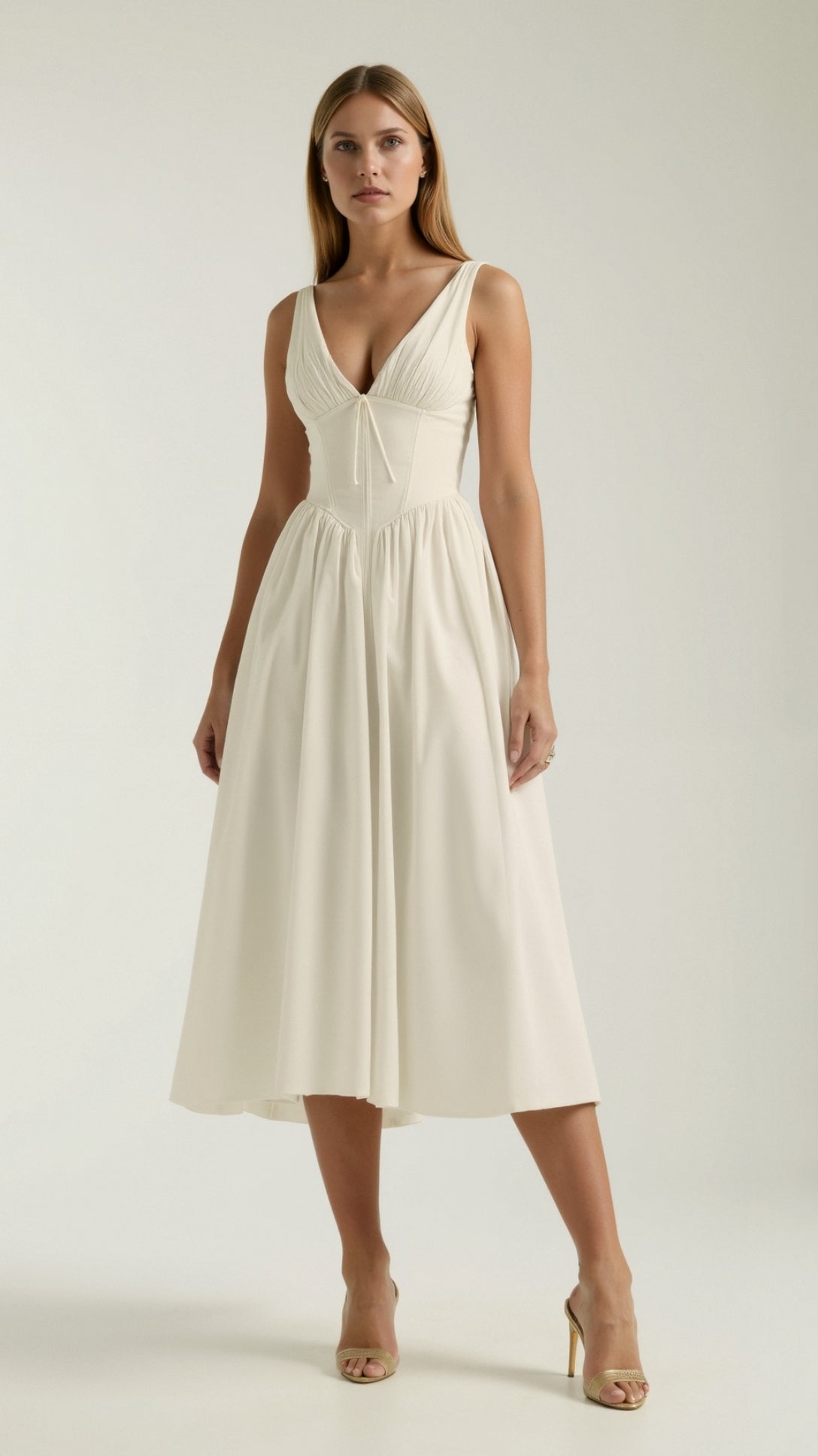 Cassiopeia V-neck Dress