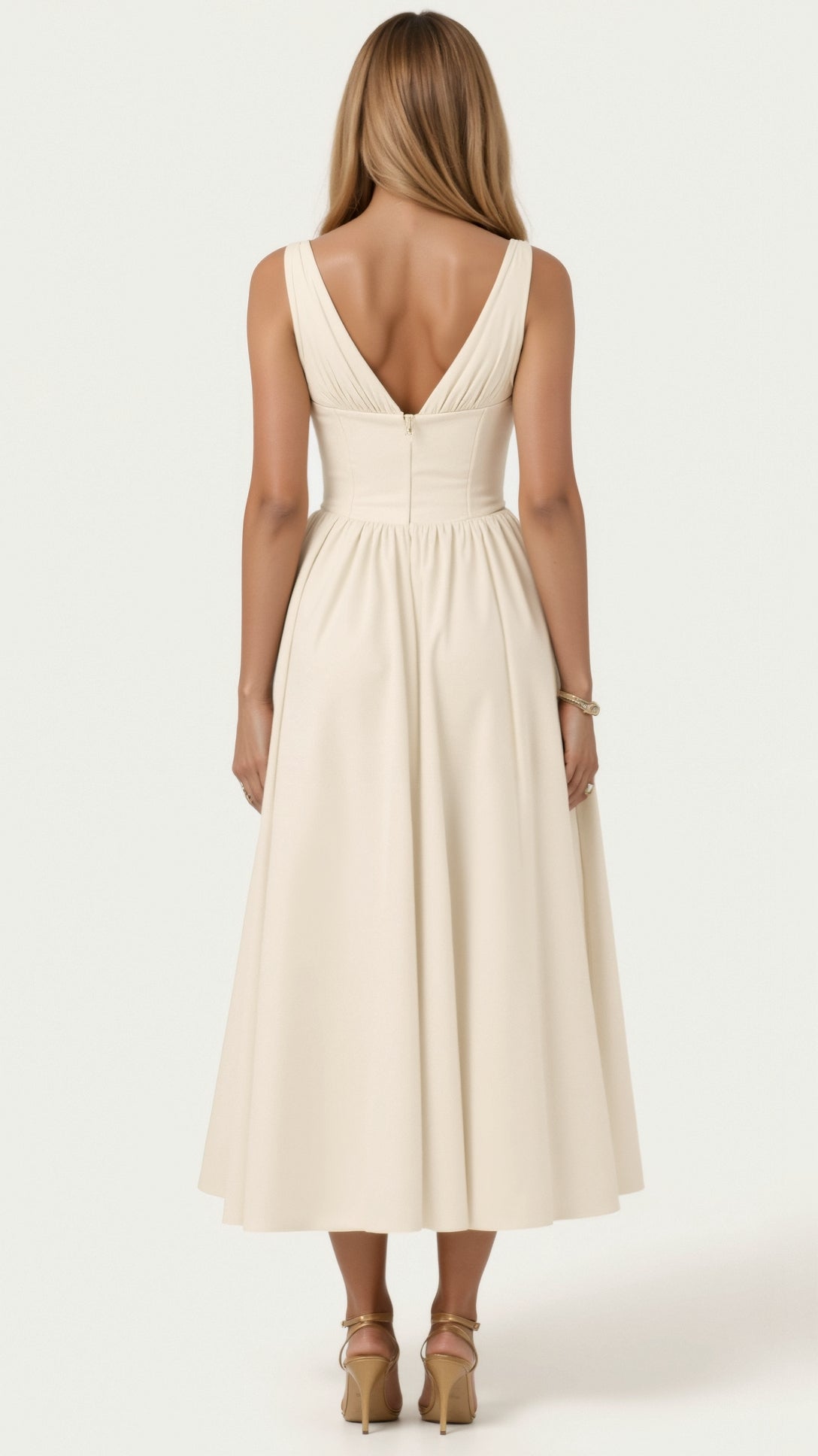 Cassiopeia V-neck Dress
