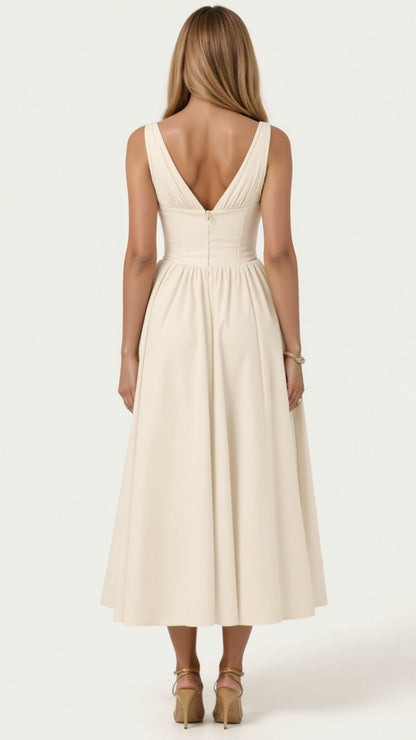 Cassiopeia V-neck Dress