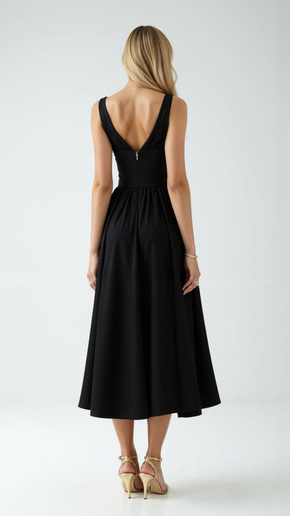 Cassiopeia V-neck Dress