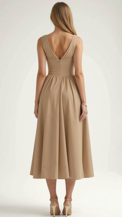 Cassiopeia V-neck Dress