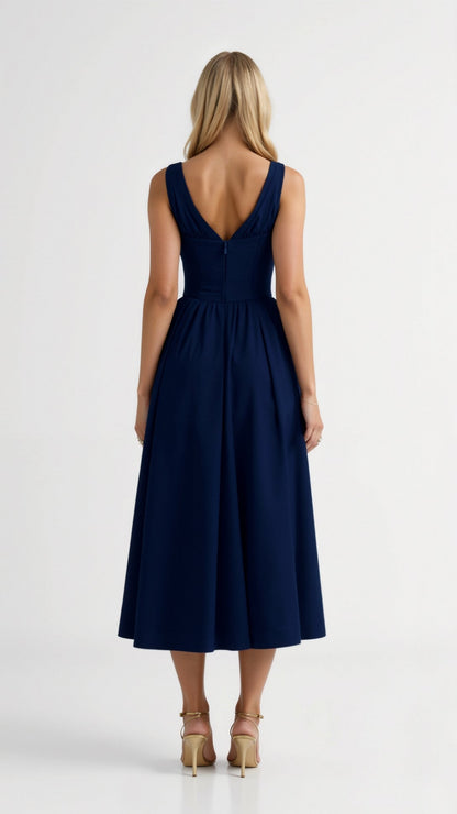 Cassiopeia V-neck Dress