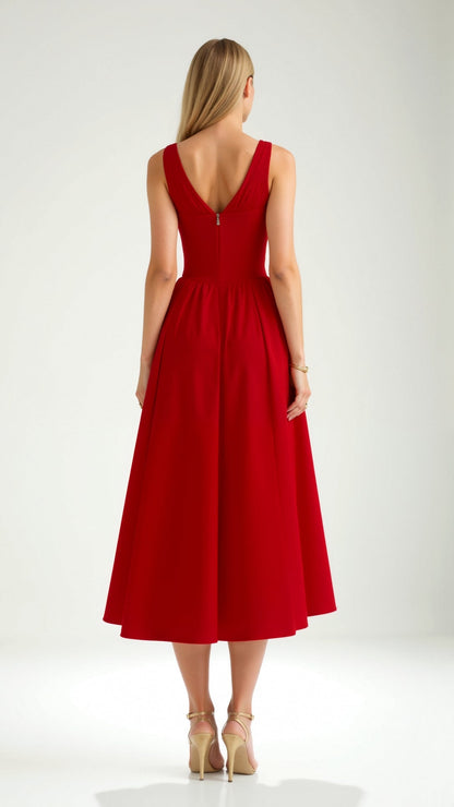 Cassiopeia V-neck Dress
