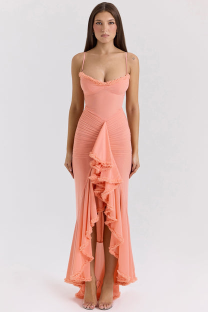 Gabbi Ruffled Maxi Dress