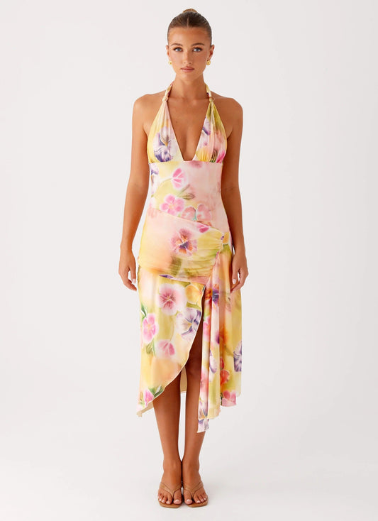 Nicole Floral Midi