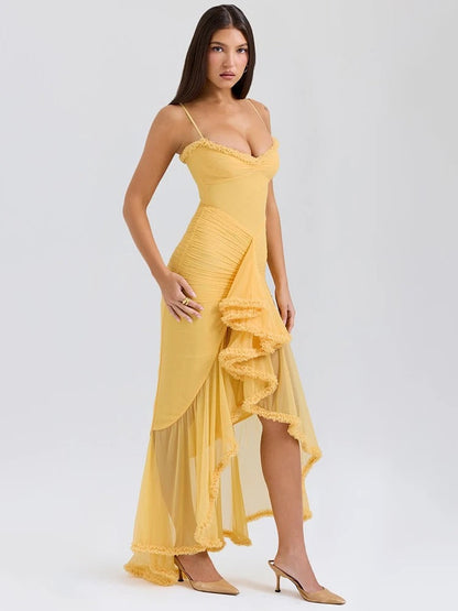 Gabbi Ruffled Maxi Dress