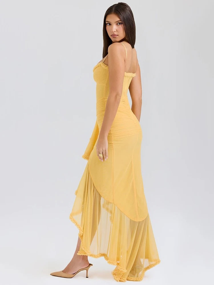 Gabbi Ruffled Maxi Dress