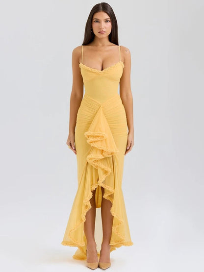 Gabbi Ruffled Maxi Dress